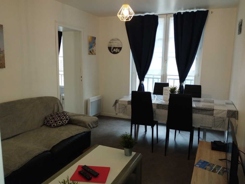 Appartement La Plaisance 2 chambres Dieppe : 1