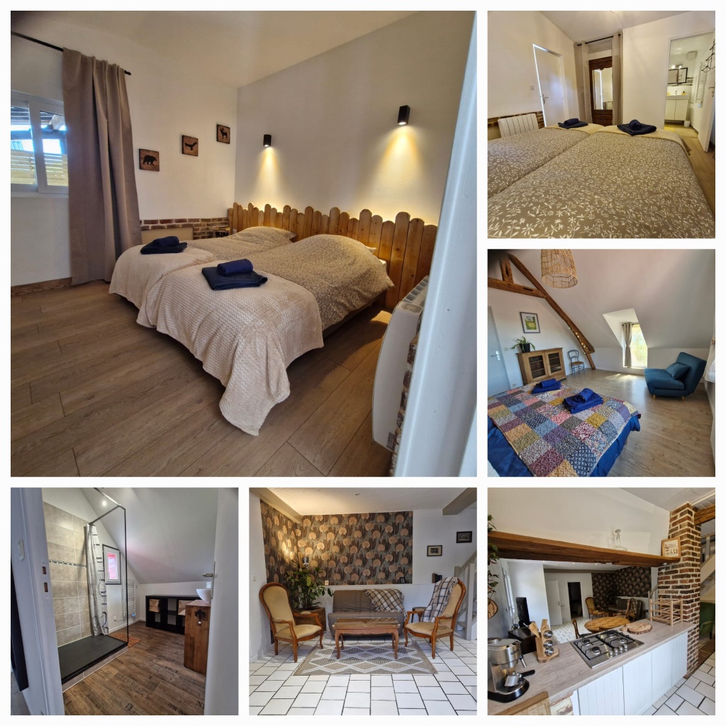 Gîte des Compagnons 2 chambres Douvrend : 5
