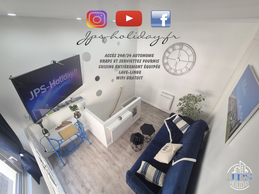 App. Elixir by JPS-Holiday.fr 1 chambre Dieppe : 1