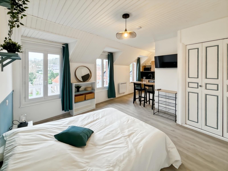 Studio horizon bleu Criel sur Mer : 1