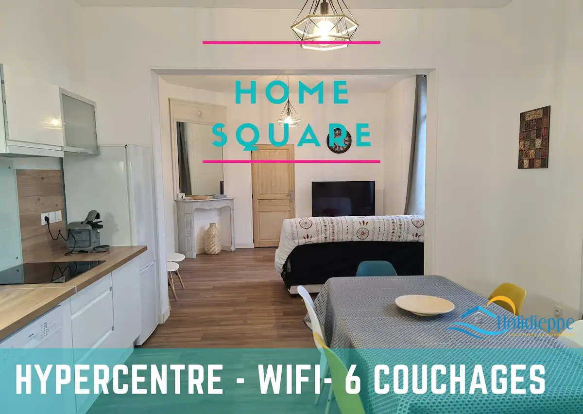 Appartement Home Square 2 chambres Dieppe : 1