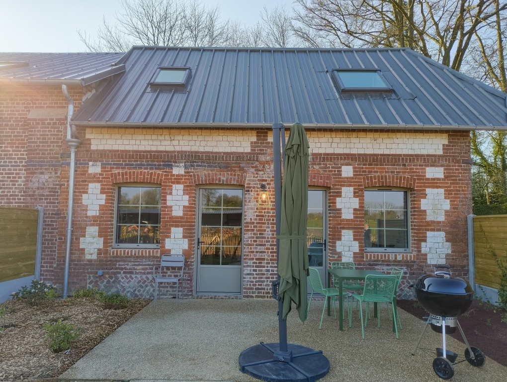 Gîte Les Patichères L'Etable 1 chambre Biville la Baignarde : 1
