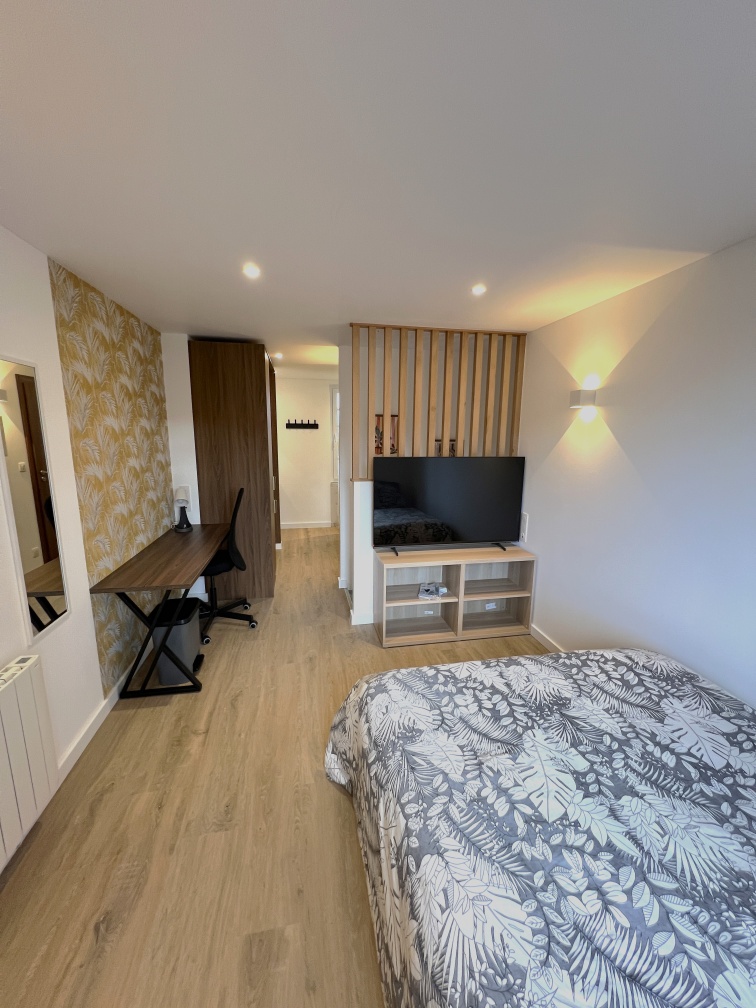 Studio n°3 vue mer 1 chambre Saint-Martin-Plage  : 1
