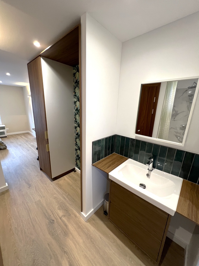 Studio n°3 vue mer 1 chambre Saint-Martin-Plage  : 5