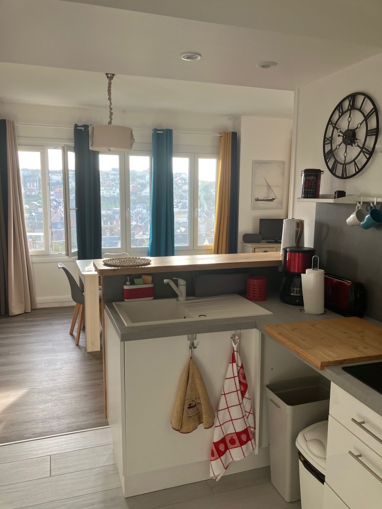 Appartement Le Cabanon 1 chambre Ault : 4