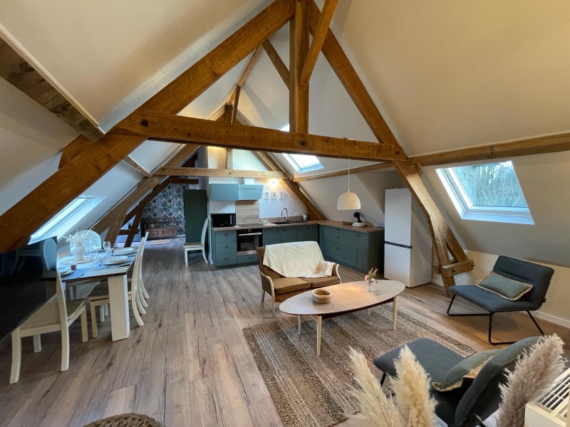 Gîte La Pommeraie 2 chambres Le Bois Robert  : 1