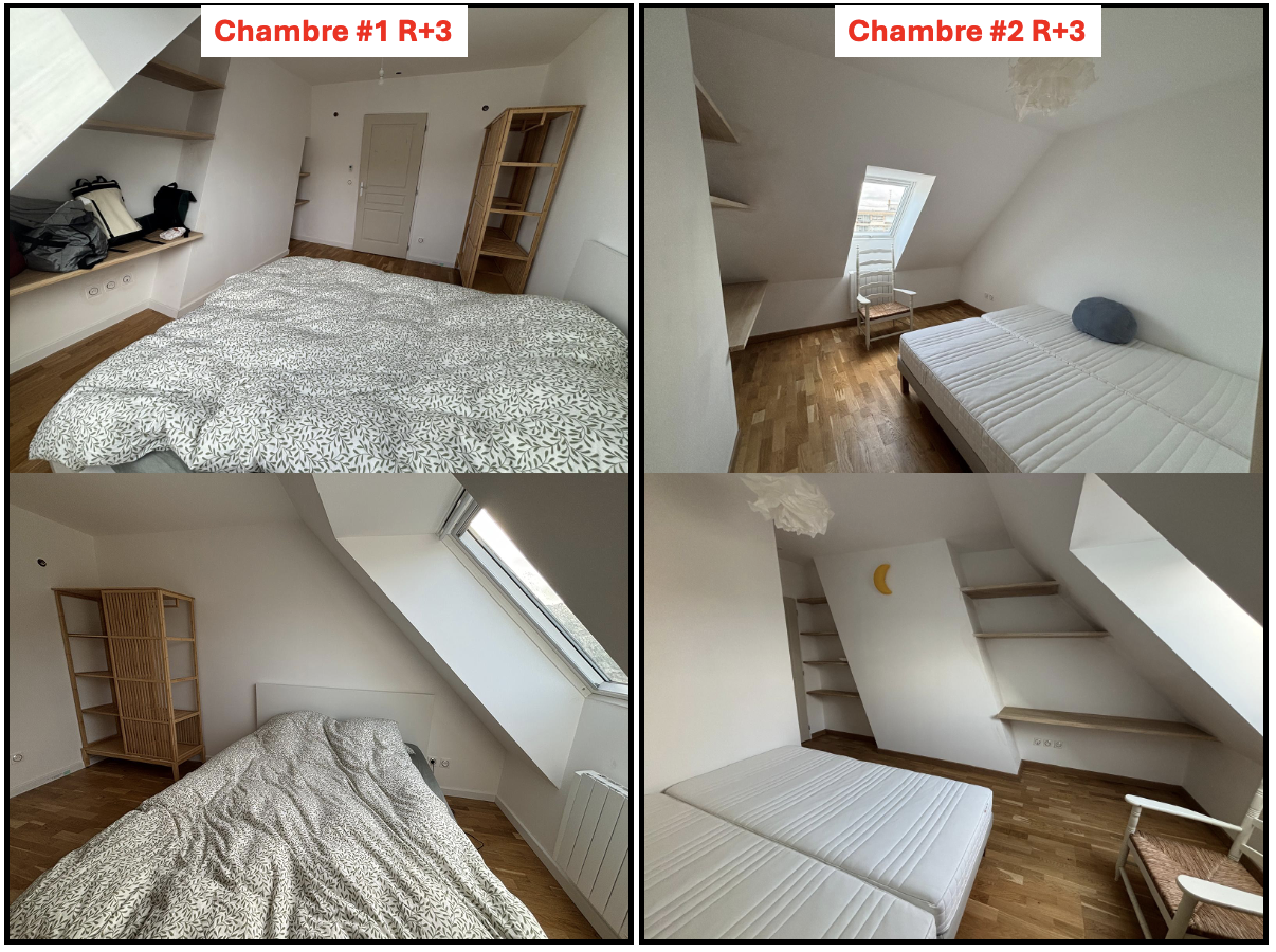 Appartement Le Perchoir 4 chambres Dieppe : 3