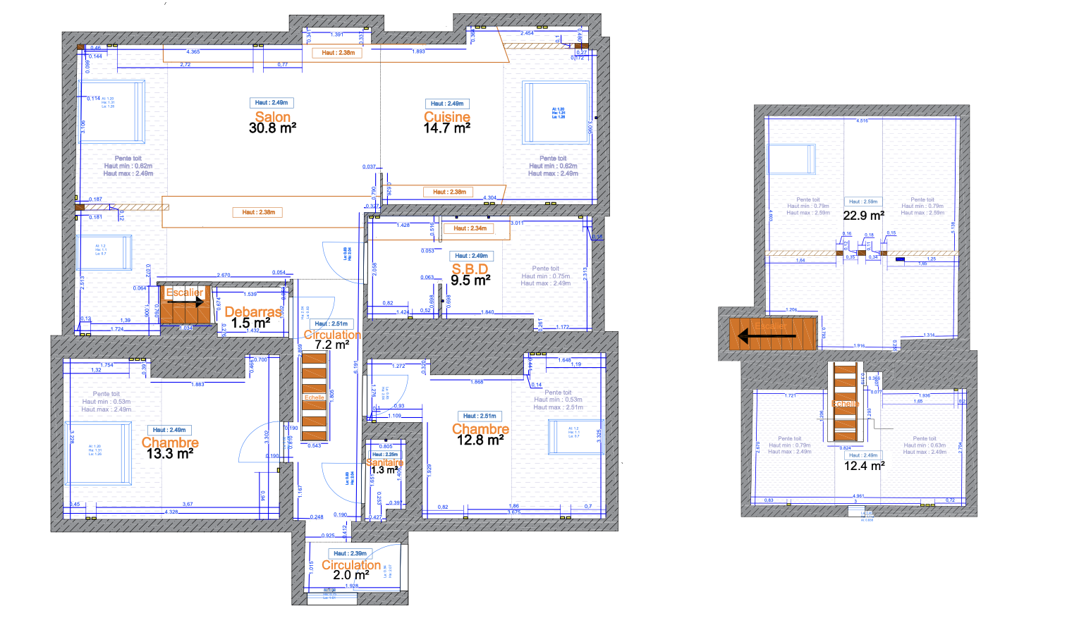 Appartement Le Perchoir 4 chambres Dieppe : 5