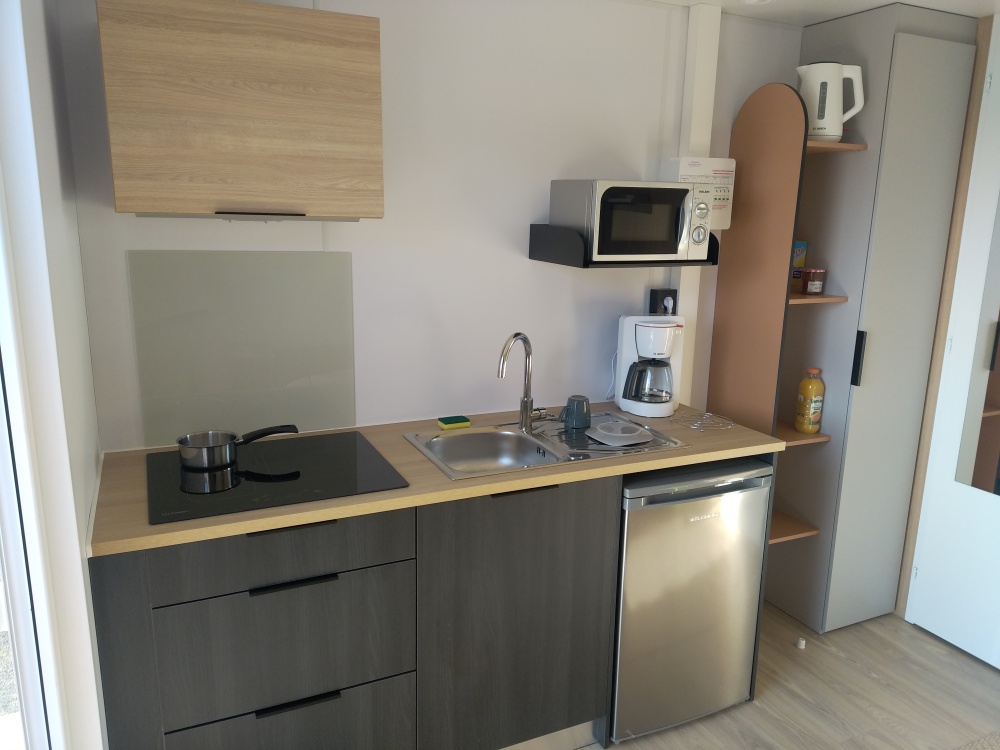 Studio en mobil home (La Cité des Energies) Flocques : 1
