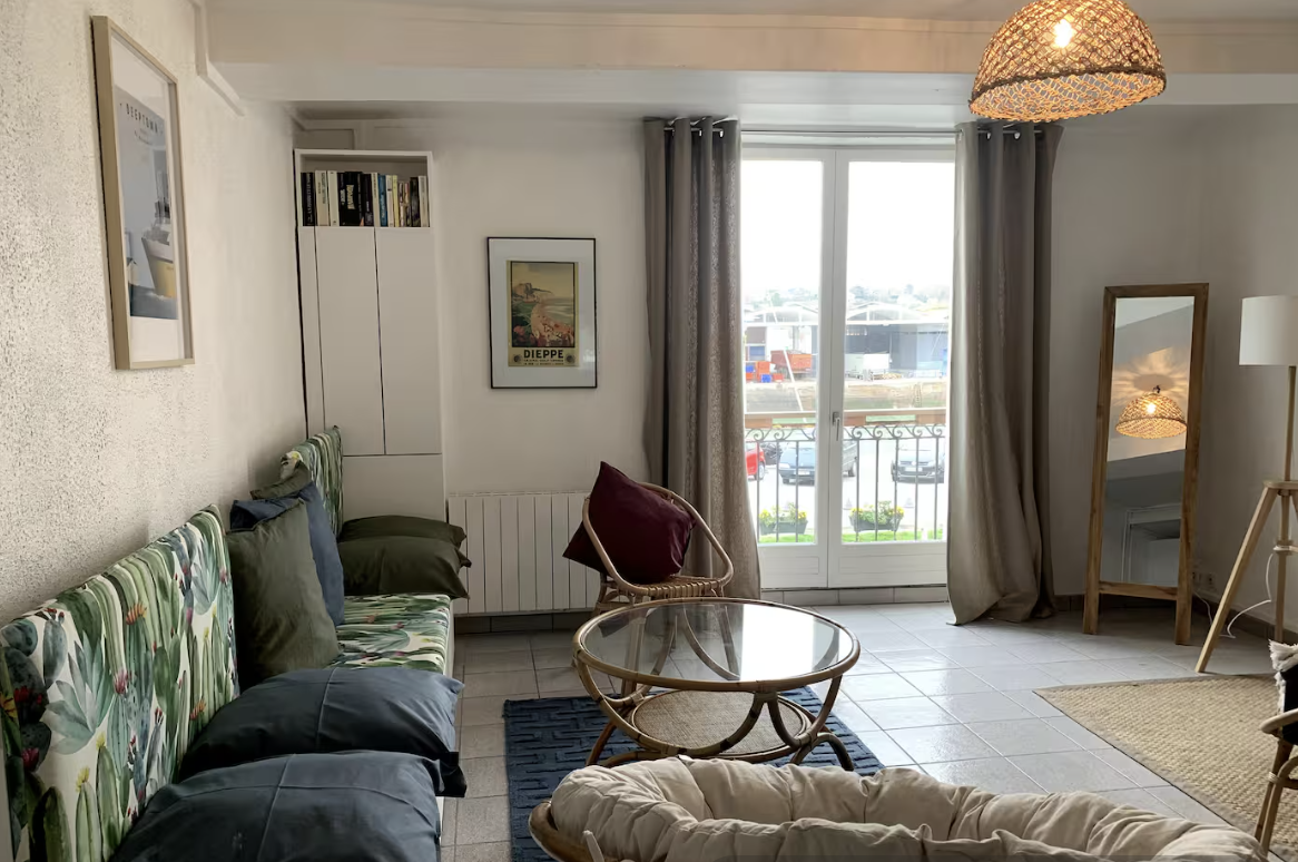 Appartement L'Effet Mer 1 chambre Dieppe : 1