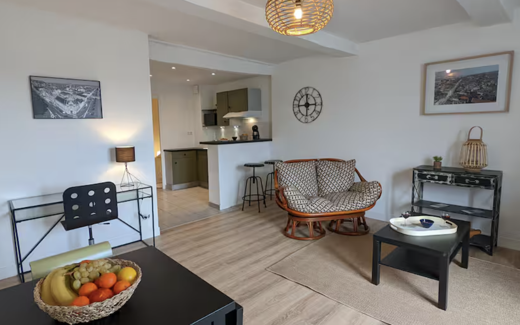 Appartement L'Effet Mer 1 chambre Dieppe : 1