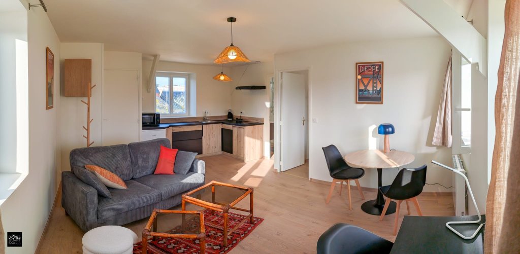 Appartement Cordiers N°3 1 chambre Dieppe : 1