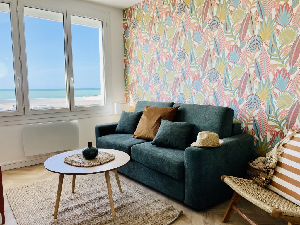 Appart Rêve Salé vue mer 1 chambre Dieppe : 1