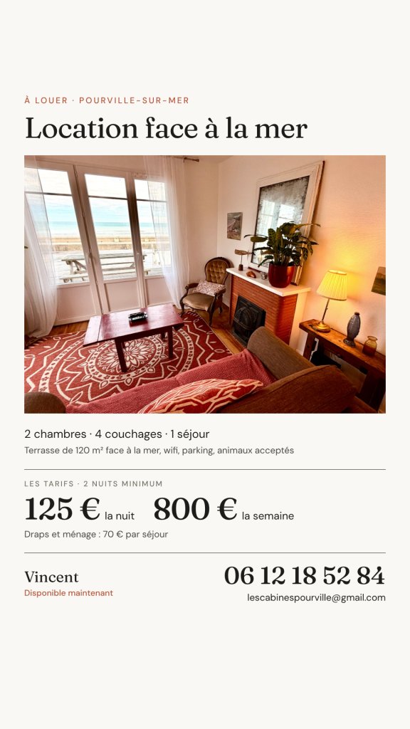 Maison Les Cabines 2 chambres Hautot sur Mer : 1
