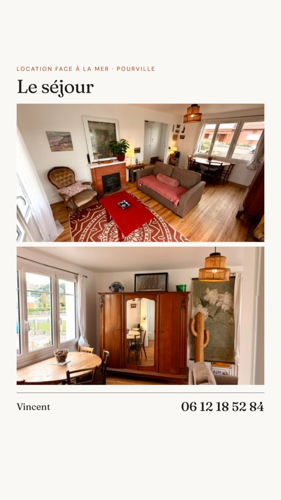 Maison Les Cabines 2 chambres Hautot sur Mer : 2