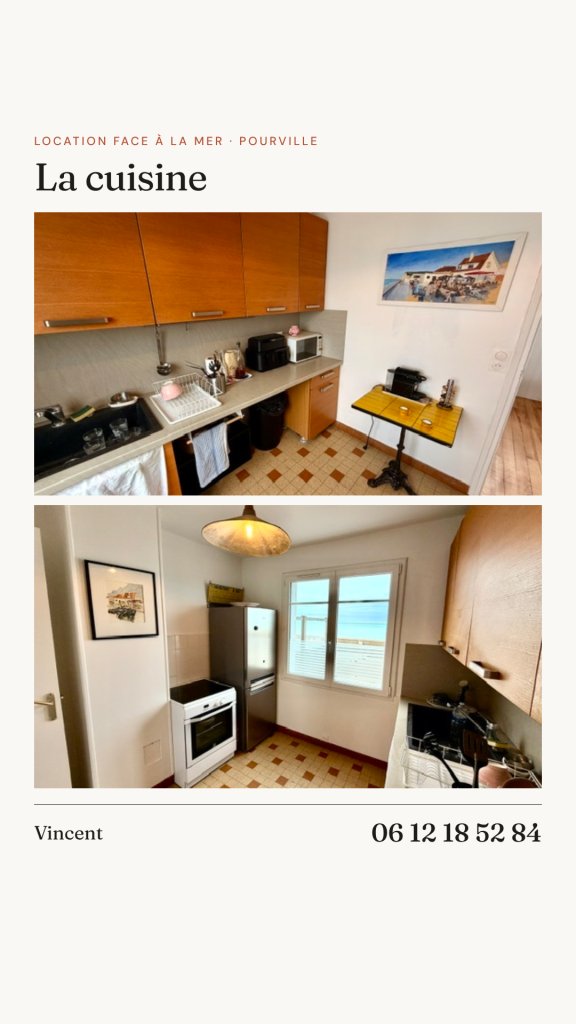 Maison Les Cabines 2 chambres Hautot sur Mer : 3