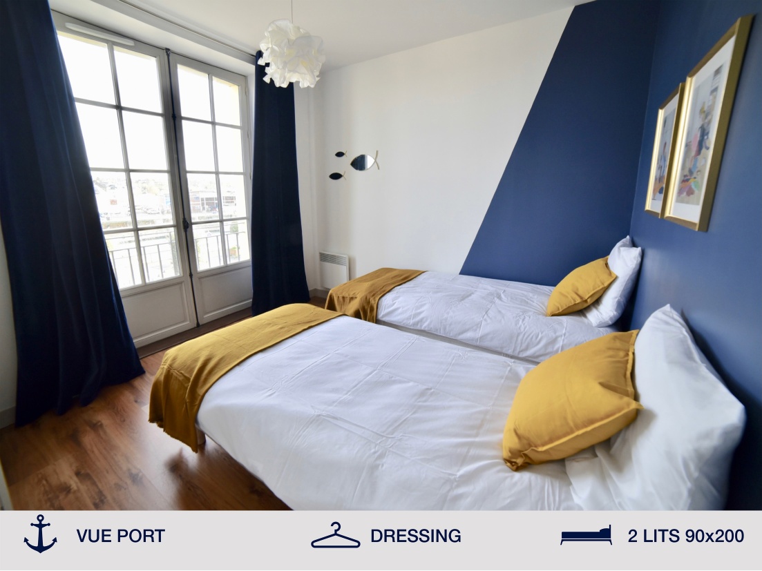 Gîte Blue Navy 2 chhambres Dieppe : 3