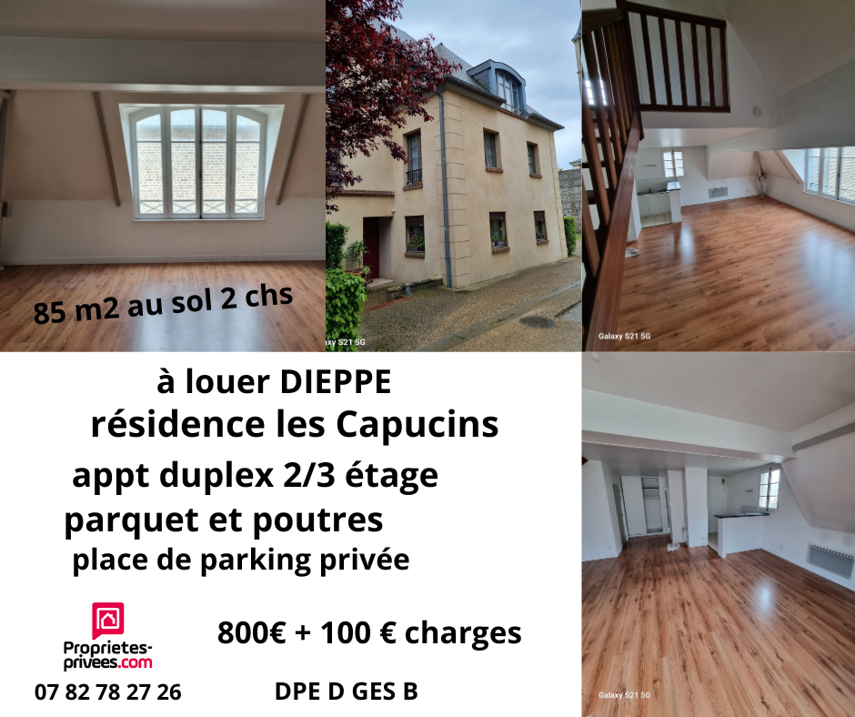 Appartement résidence Les Capucins 2 chambres Dieppe : 1